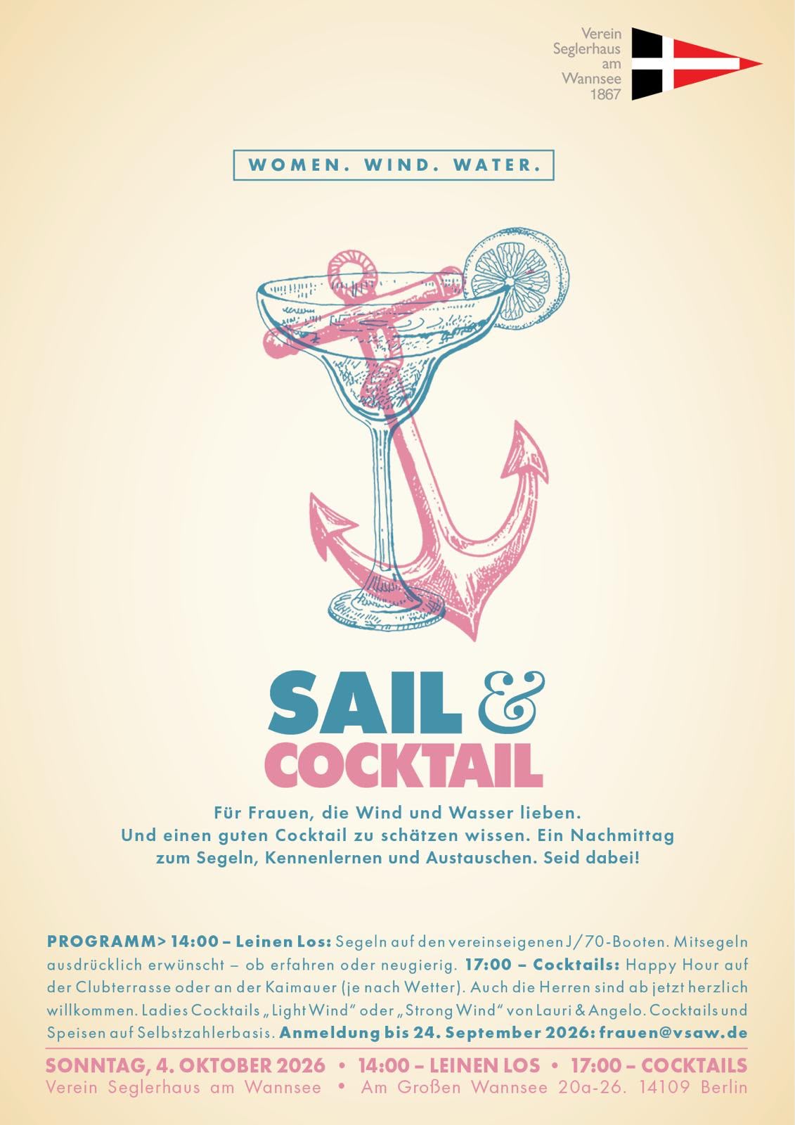 Sail and Cocktail 04.10.2026