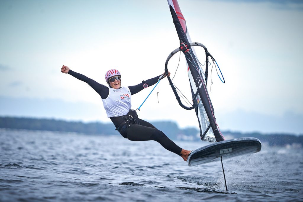 iQFoil U23 WM: Starker Schlussspurt